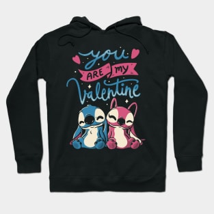 You Are My Valentine - Cute Alien Cartoon Gift Hoodie